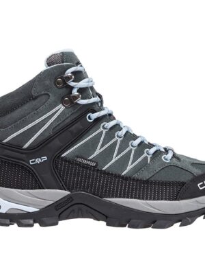 CMP Rigel Mid WP Outdoor Women, graphite/azurro-38 - Vandrestøvler