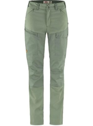 Fjällräven Abisko Midsummer Zip-Off Trousers Women-jade green / patina green-42 - Bukser