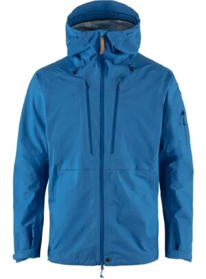 Fjällräven Keb Eco Shell Jacket Men 30.000mm-alpine blue-XL - Regntøj, poncho