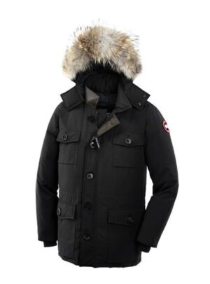 Canada Goose Mens Banff Parka, Black