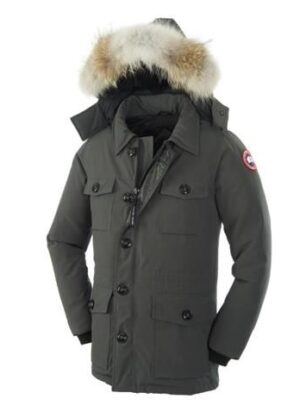 Canada Goose Mens Banff Parka, Graphite