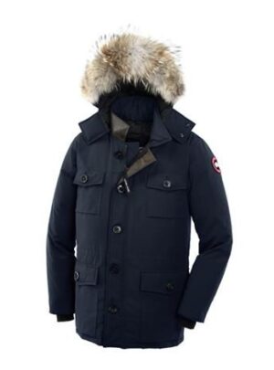 Canada Goose Mens Banff Parka, Navy