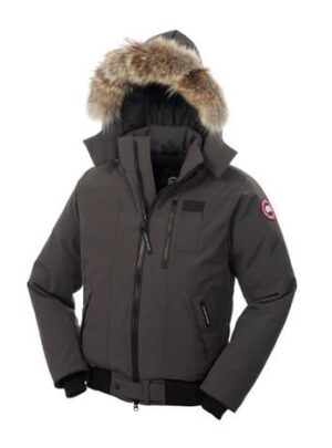 Canada Goose Mens Borden Bomber, Graphite