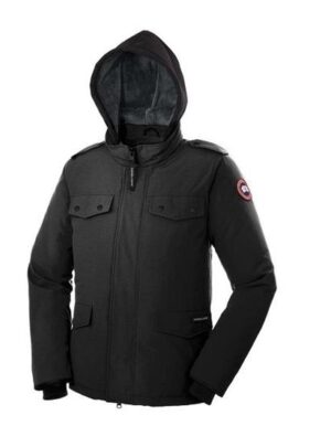 Canada Goose Mens Burnett Parka, Black