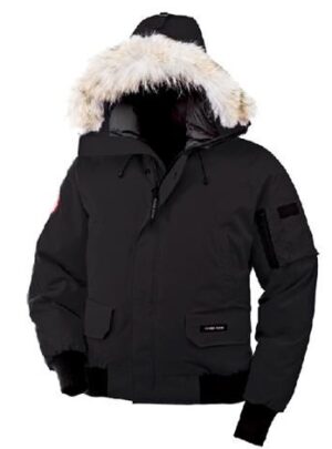 Canada Goose Mens Chilliwack Bomber, Black