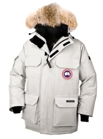 Canada Goose Mens Expedition Parka, Light Grey