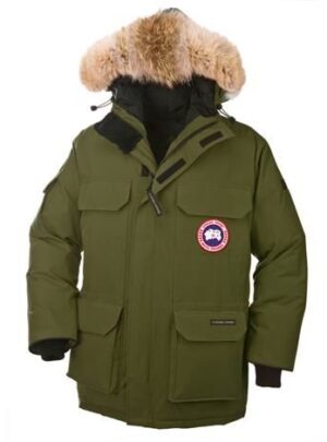 Canada Goose Mens Expedition Parka, Military Green