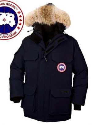 Canada Goose Mens Expedition Parka, Navy