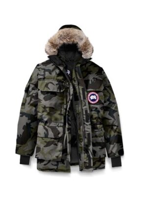 Canada Goose Mens Expedition Parka Print, Camo Coastal