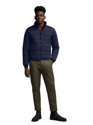 Canada Goose Mens Lodge Jacket, Atlantic Navy