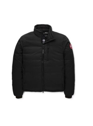 Canada Goose Mens Lodge Jacket, Black