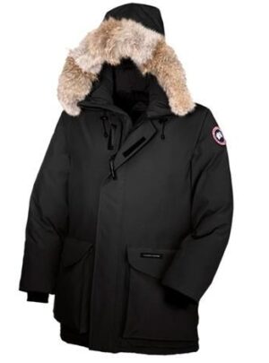 Canada Goose Mens Ontario Parka, Black