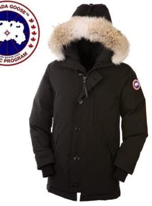 Canada Goose Mens The Chateau Jacket, Black