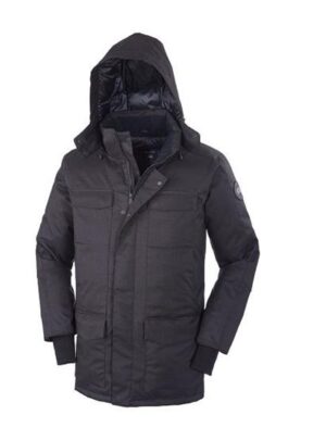 Canada Goose Mens Windemere Coat, Black