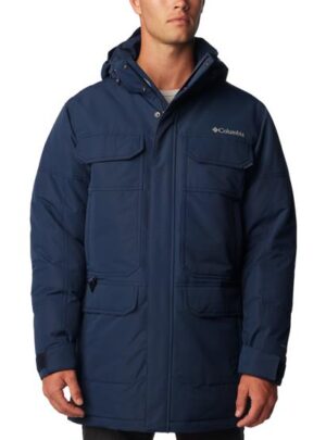 Columbia Landroamer Down Parka Mens, Collegiate Navy