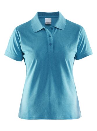 Craft - Polo Shirt Pique Classic Kvinder - Gale Melange 34/XS