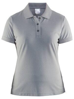 Craft - Polo Shirt Pique Classic Kvinder - Grey Melange 36/S