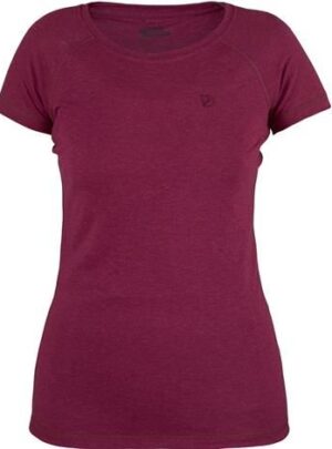 Fjällräven Abisko Trail T-Shirt Womens, Plum