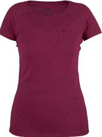 Fjällräven Abisko Trail T-Shirt Womens, Plum