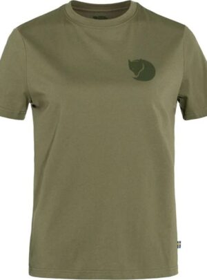 Fjällräven Fox Boxy Tee Women-green-L - T-Shirts