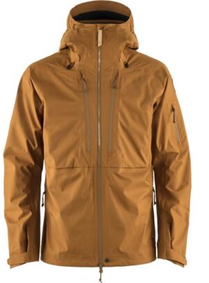 Fjällräven Keb Eco-Shell Jacket Mens, Chestnut