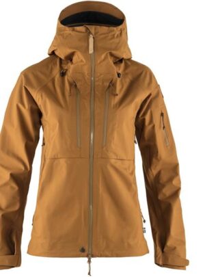 Fjällräven Keb Eco-Shell Jacket Womens, Chestnut