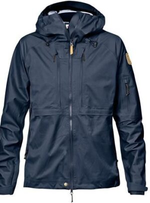 Fjällräven Keb Eco-Shell Jacket Womens, Dark Navy