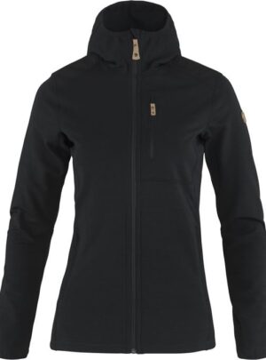 Fjällraven Keb Fleece Hoodie Dame Black XL