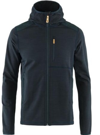 Fjällräven Keb Fleece Hoodie Mens, Dark Navy