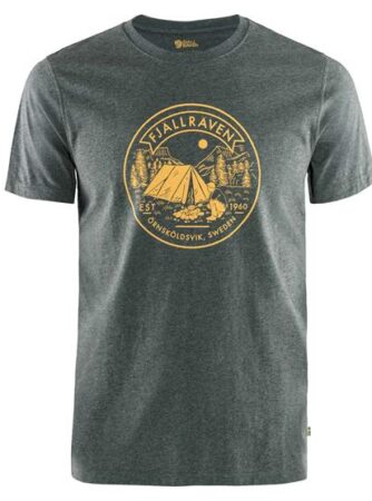 Fjällräven Lägerplats T-Shirt Mens, Stone Grey