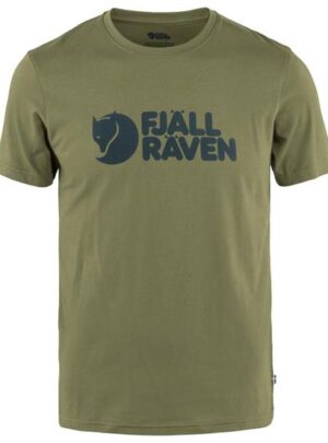 Fjällräven Logo T-Shirt Mens, Caper Green