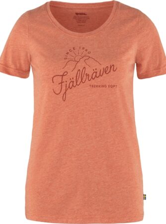 Fjällräven Sunrise Dame T-Shirt Rowan Red XL