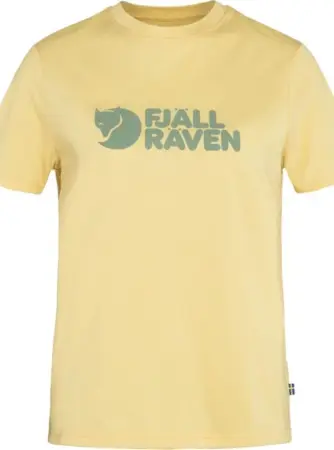 Fjällräven Tee Logo Dame T-Shirt Mais Yellow S