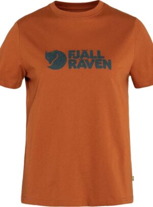 Fjällräven Tee Logo Dame T-Shirt Terracotta S