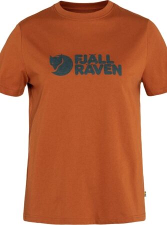 Fjällräven Tee Logo Dame T-Shirt Terracotta S