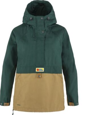 Fjällräven Vardag Anorak Womens, Arctic Green / Buckwheat Brown