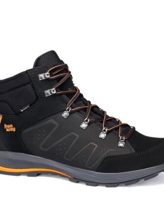 Hanwag Torsby GTX Herre Vandrestøvle Black/Orange 40