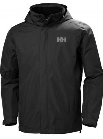 Helly Hansen Dubliner regnjakke, herre, sort