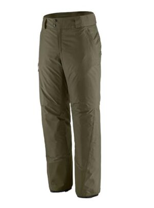 Patagonia Mens Insulated Powder Town Pants, Basin Green