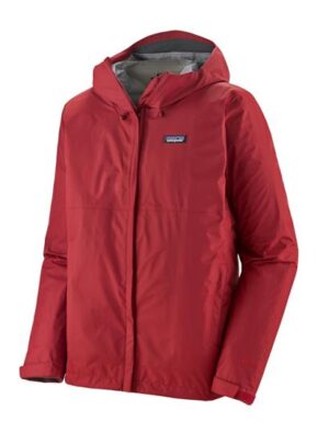 Patagonia Mens Torrentshell 3L Jacket, Classic Red