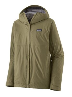 Patagonia Mens Torrentshell 3L Jacket, Sage Khaki