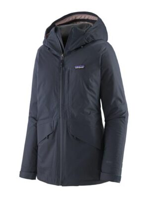 Patagonia Womens Insulated Snowbelle Jacket, Smolder Blue