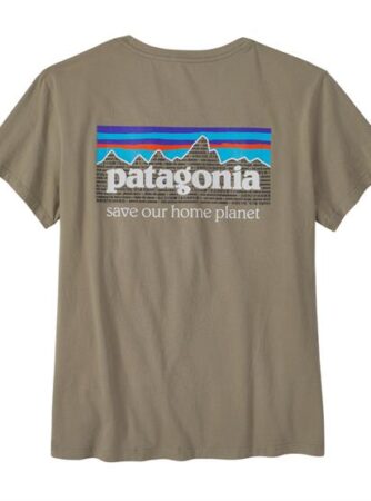 Patagonia Womens P-6 Mission Organic T-Shirt, Garden Green