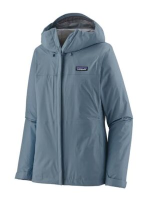 Patagonia Womens Torrentshell 3L Rain Jacket, Plume Grey