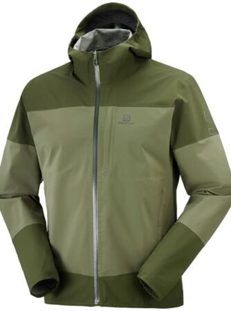 Salomon Outrack 2.5L Jacket Mens, Olive Night / F orest