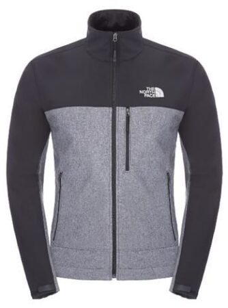 The North Face Mens Apex Bionic Jacket, Black Heather