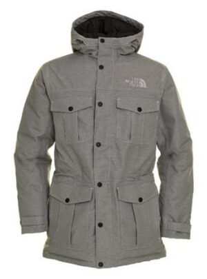 The North Face Mens Bedford Down Parka, Zinc Grey Heather