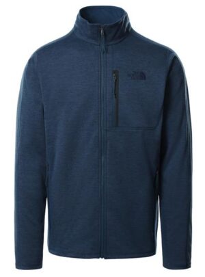 The North Face Mens Canyonlands Full Zip, Monterey Blue Heather