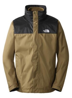 The North Face Mens Evolve II Triclimate Jacket, Olive / Black