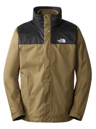 The North Face Mens Evolve II Triclimate Jacket, Olive / Black